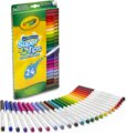 Crayola, Lemosható, vékonyhegyű filctoll készlet, 24 db-os