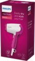 Philips SalonDry Compact BHD003/00 hajszárító, 1400W, fehér-rózsaszín
