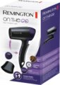 Remington On the Go D2400 úti hajszárító, 1400W, fekete-kék