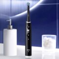 Oral-B iO Series 6S Black Lava elektromos fogkefe, Fekete