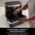 Ninja Foodi FlexDrawer Dual AF500EU forrólevegős sütő (fekete, 10,4 l)