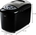 DOMO B3977 kenyérsütő, fekete