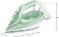 DOMO SensiGlide gőzölős vasaló, 2830W, zöld