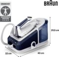 Braun CareStyle 7 Pro IS 7282 gőzállomás, 2700W, kék-fehér