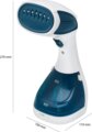 Clatronic DB 3717 2in1 kézi ruhagőzölő, 1100W, fehér-kék