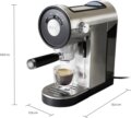 Unold Picopresso 28636 espresso kávéfőző, Nemesacél-Fekete