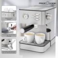 Profi Cook PC-ES 1209 espresso kávéfőző, Nemesacél