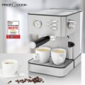 Profi Cook PC-ES 1209 espresso kávéfőző, Nemesacél