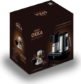 Arzum Okka OK0027-0500 Mokka automata, Fekete-Króm