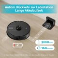 Aeco Vacubot X5 robotporszívó-és felmosó, Fekete