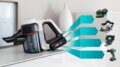 Bosch Unlimited 7 BBS711W vezeték nélküli álló porszívó