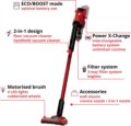Einhell TE-SV 18 Li-Solo vezeték nélküli álló porszívó, akku és töltő nélkül