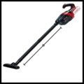 Einhell TE-HV 18/06 Li akkus kézi porszívó + PXC Starter Kit C1 4,0Ah