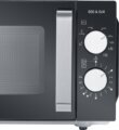 Severin MW 7762 mikrohullámú sütő, 800W, Fekete-Nemesacél