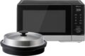 Panasonic NN-SD38QSEPG mikrohullámú sütő, 1000W, Fekete-Nemesacél