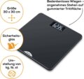 Beurer PS 240 Soft Grip digitális személymérleg, fekete