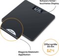 Beurer PS 240 Soft Grip digitális személymérleg, fekete