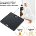 Beurer PS 240 Soft Grip digitális személymérleg, fekete