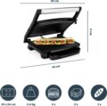 Princess Panini Grill Pro 112425 kontakt grillsütő, 2000W