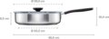 Fiskars 1072314 Functional Form serpenyő, 26cm