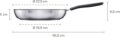 Fiskars 1072311 Functional Form serpenyő, 26cm