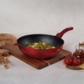 Blaumann BL-3983 Burgundy Collection wok serpenyő, 28cm