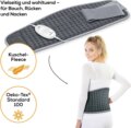 Beurer HK 49 Cosy has és hátmelegítő párna, 100W, szürke