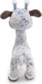 NICI GREEN, Winny Winterfur plüss zsiráf, álló, 27 cm