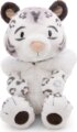 NICI GREEN, Eleni Snowbell plüss hópárduc, sapkás, lógó, 35 cm