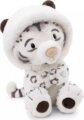 NICI GREEN, Eleni Snowbell plüss hópárduc, sapkás, lógó, 35 cm