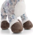 NICI GREEN, Winny Winterfur plüss zsiráf, álló, 35 cm
