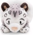 NICI GREEN, Eleni Snowbell plüss hópárduc, sapkás, fekvő, 45 cm