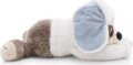 NICI GREEN, Izzy Icetumbler plüss lajhár, sapkás, fekvő, 45 cm