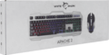 White Shark Apache 2 billentyűzet + egér szett (magyar, gamer, fekete)