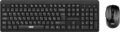 IRIS C-25 billentyűzet + egér szett (magyar, vezeték nélküli, fekete)