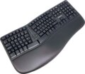 Zalman ZM-K690M billentyűzet + A egér szett (magyar, ergonómikus, vezeték nélküli, fekete)