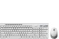 Genius SlimStar 8230 billentyűzet + egér szett (angol US, vezeték nélküli, fehér)