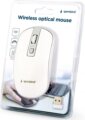 Gembird MUSW-4B-06-WS (vezeték nélküli, optikai, fehér/ezüst)
