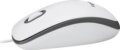 Logitech M100 (vezetékes, optikai, fehér)