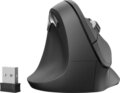 Hama Ergonomic Mouse (rádiós, optikai, 6 gomb, 1800 dpi, ergonomikus, fekete)