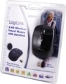 LogiLink ID0031 Mini (vezeték nélküli, USB, optikai, fekete)