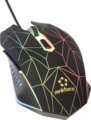 Renkforce RF-GM-120 (gamer, optikai, világít, fekete)