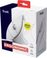 Trust Verto Ergo (ergonomikus, vezetékes, optikai, fehér)