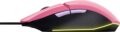 Trust GXT 109P Felox (vezetékes, optikai, világít, gamer, rózsaszín)