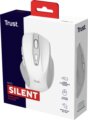 Trust Nito Silent (vezeték nélküli, USB, fehér)