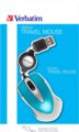 Verbatim Go Mini (USB, optikai, karibi kék, kábeltekercselő)