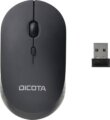 Dicota Silent V2 (vezeték nélküli, optikai, csendes, fekete)