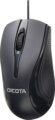 Dicota USB Mouse (vezetékes, fekete)