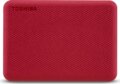 Toshiba Canvio Advance 2TB (2,5", USB3.2 Gen1, piros)