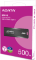 ADATA SC610 500GB (USB 3.2, fekete/piros)